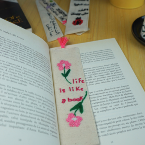 Life is like a book- Bookmark