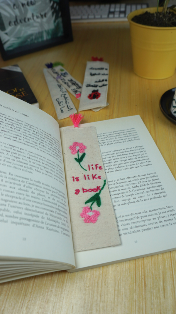 Life is like a book- Bookmark