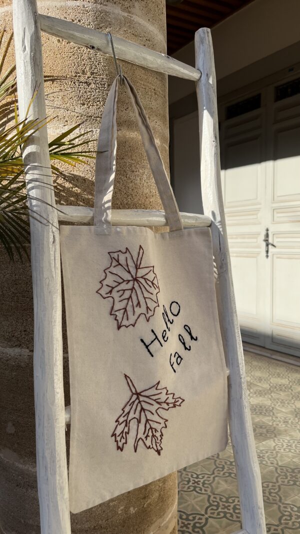 Hello Fall Tote Bag – Image 3