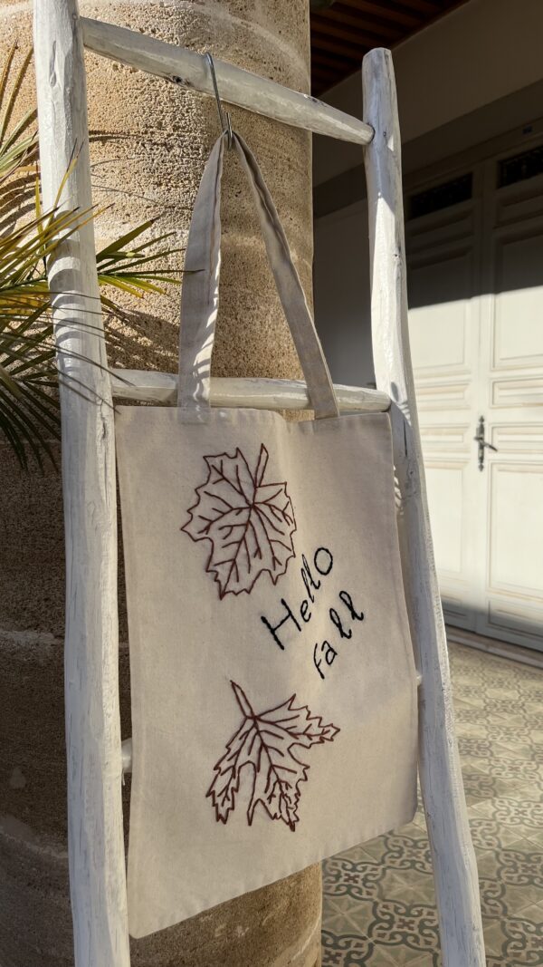 Hello Fall Tote Bag – Image 2