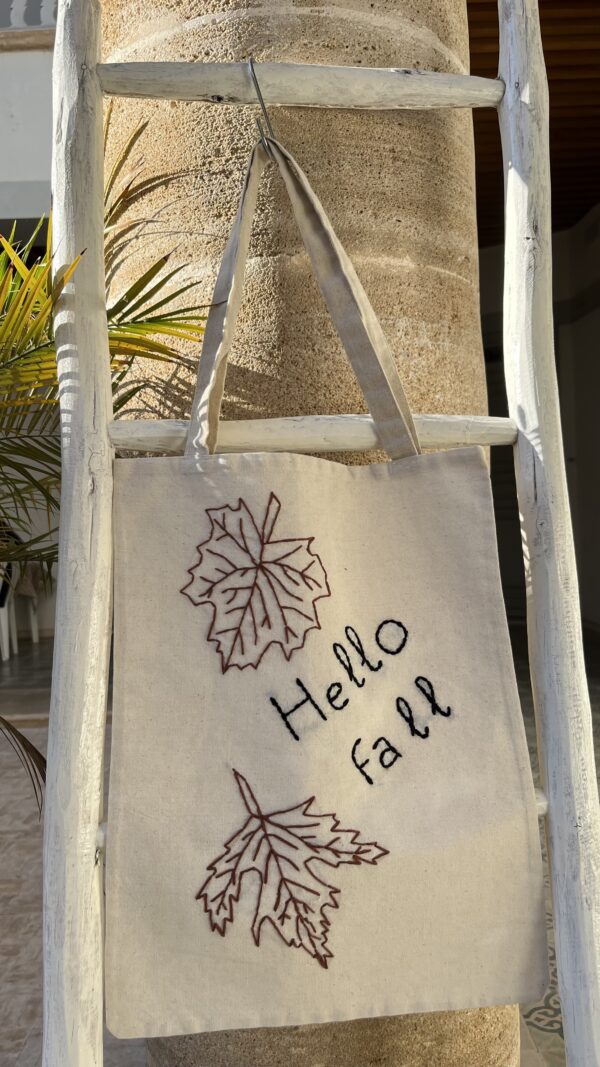 Hello Fall Tote Bag