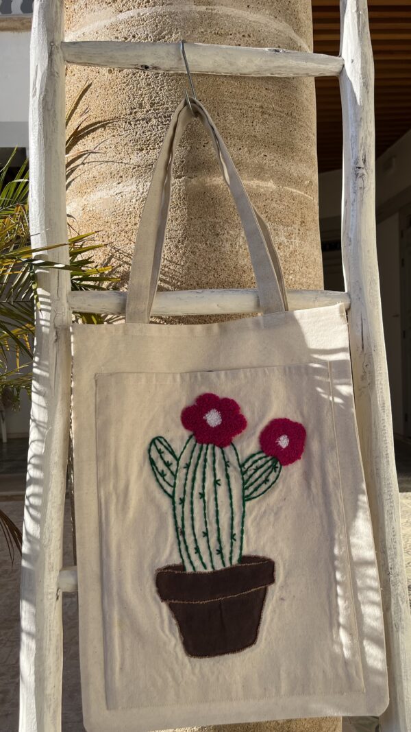 Cactus Charm Tote Bag