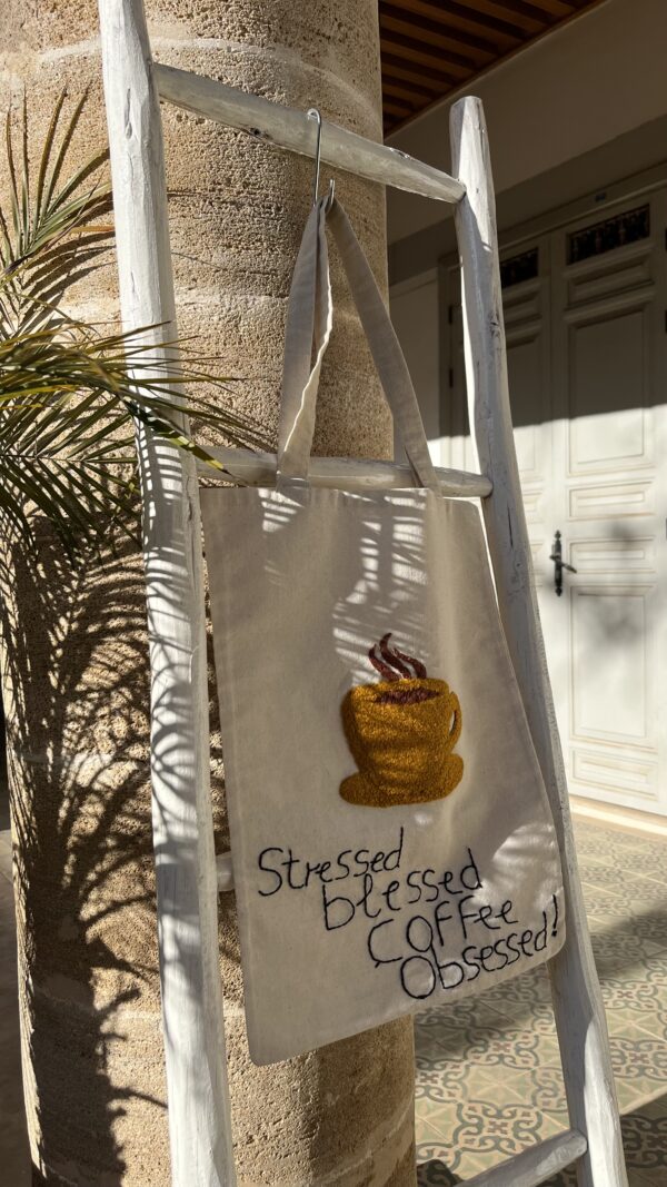 Coffee Lover’s Tote Bag – Image 2